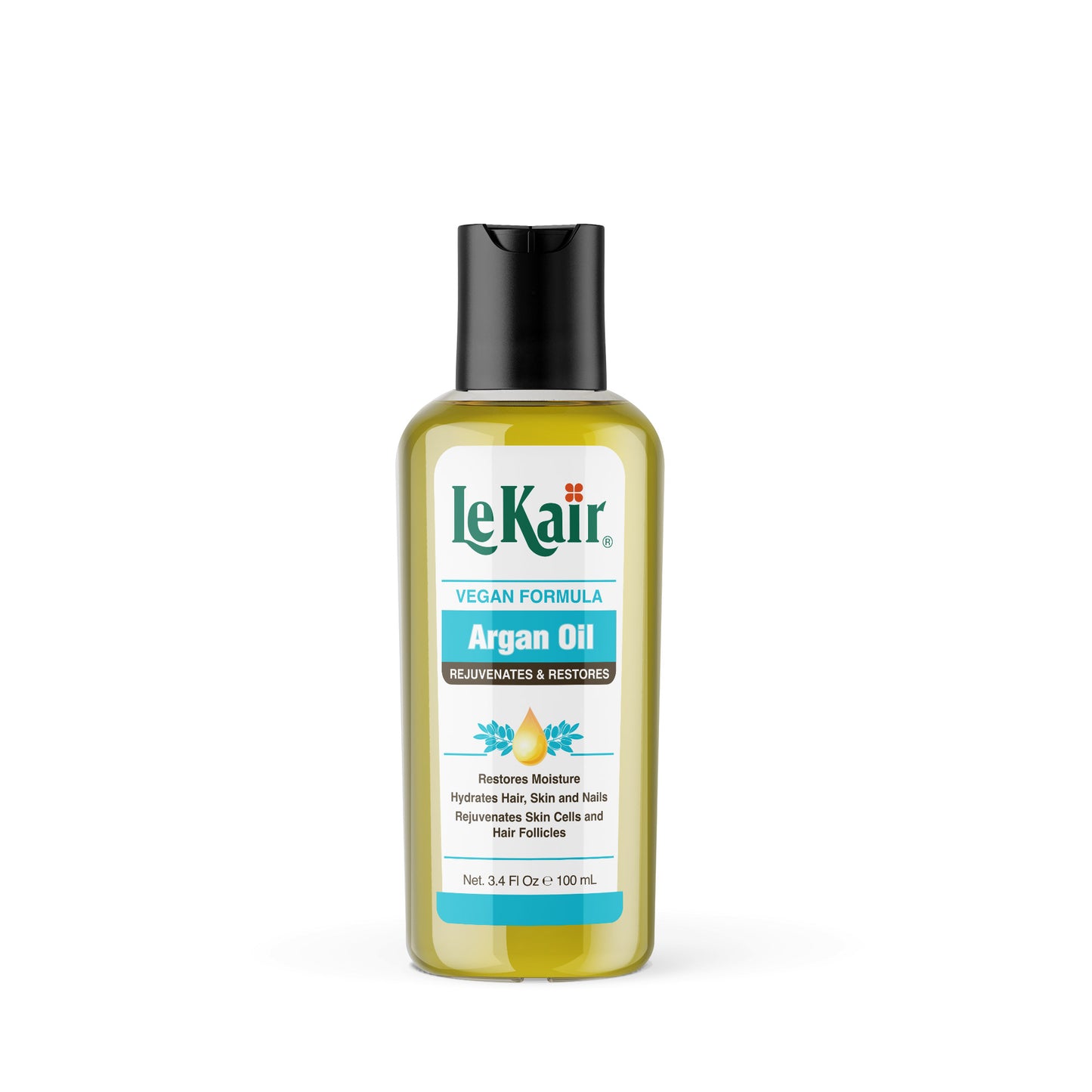 LeKair Argan Oil Vegan Formula Hair, Skin, & Nails Oil