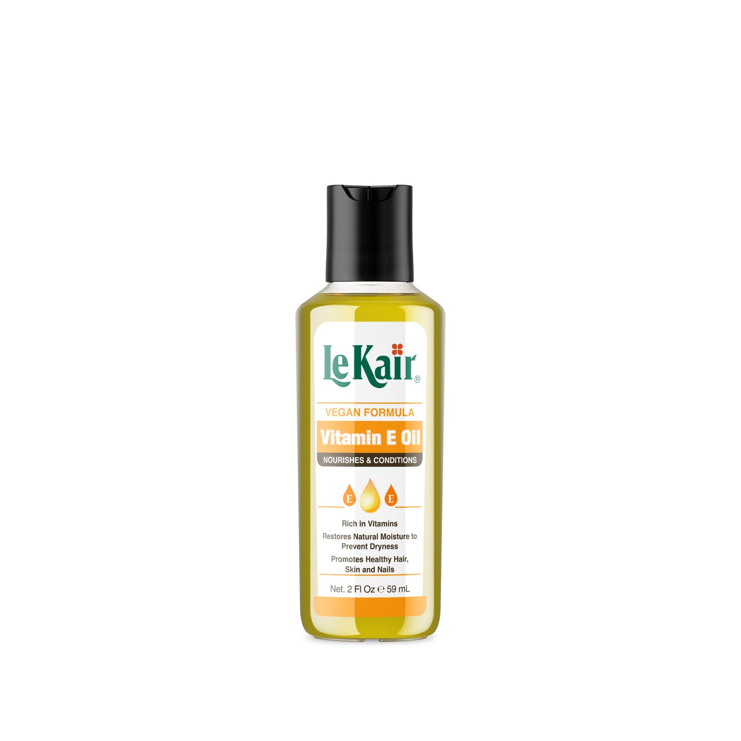 LeKair Vitamin E Vegan Formula Hair, Skin, & Nails Oil