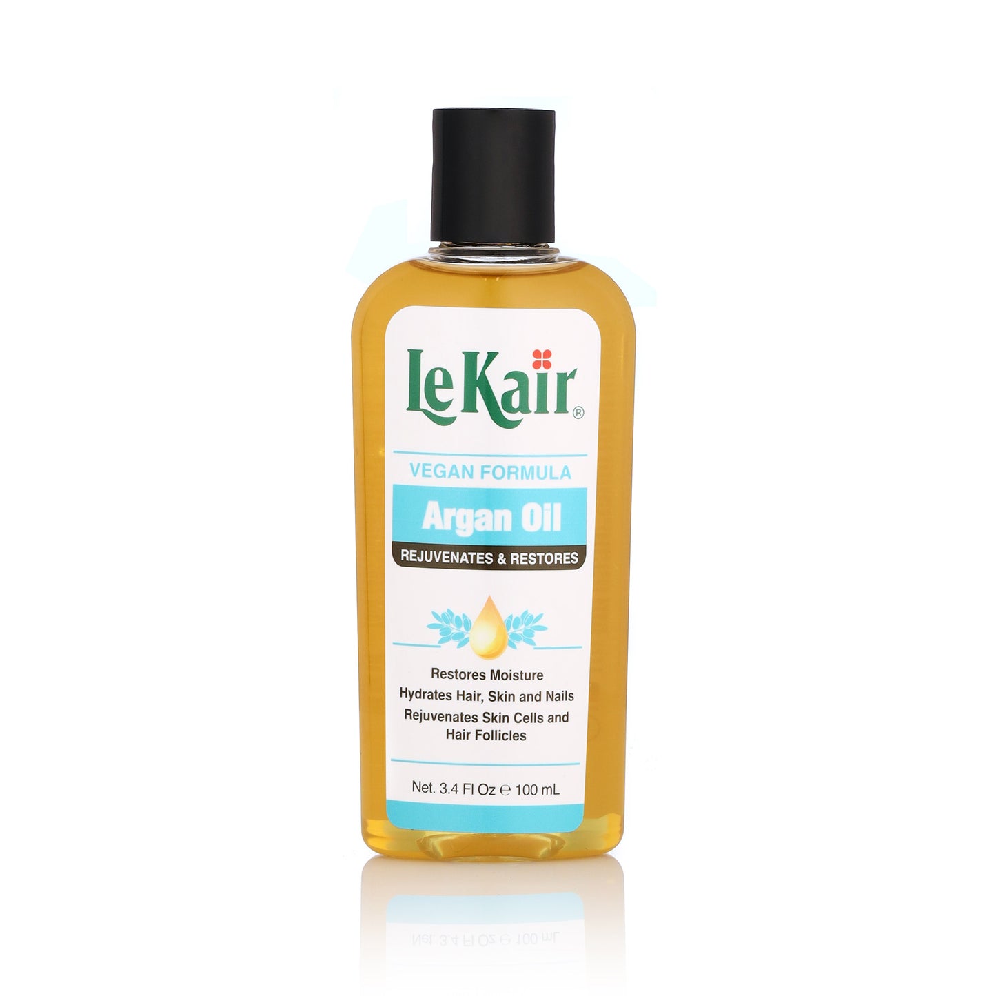 LeKair Argan Oil Vegan Formula Hair, Skin, & Nails Oil