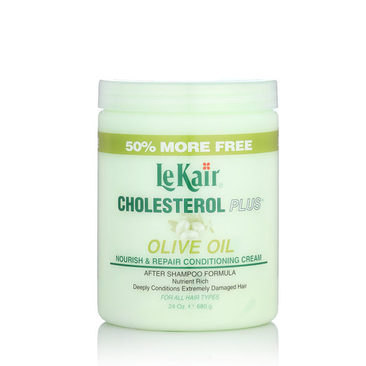 LeKair Cholesterol Plus Olive Oil Nourish & Repair Conditioning Cream