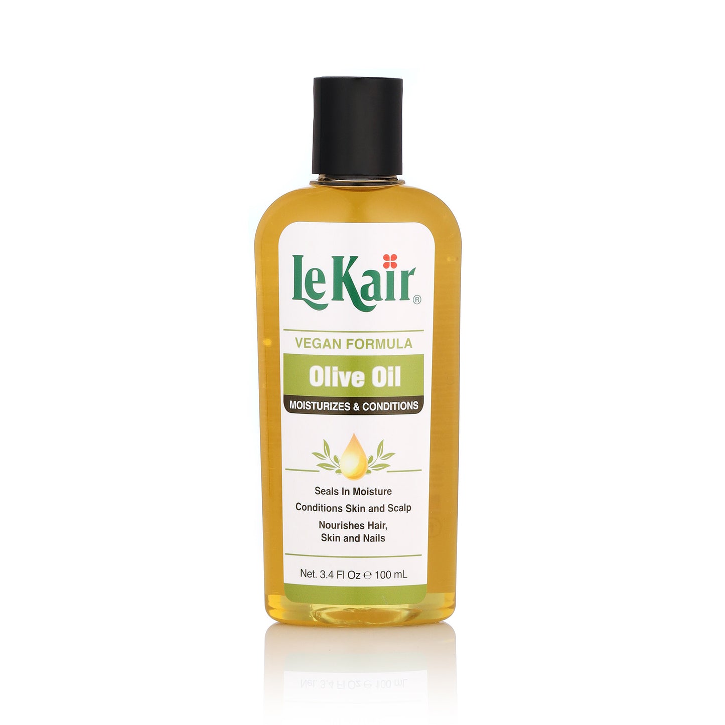 LeKair Olive Oil Vegan Formula Hair, Skin, & Nails Oil